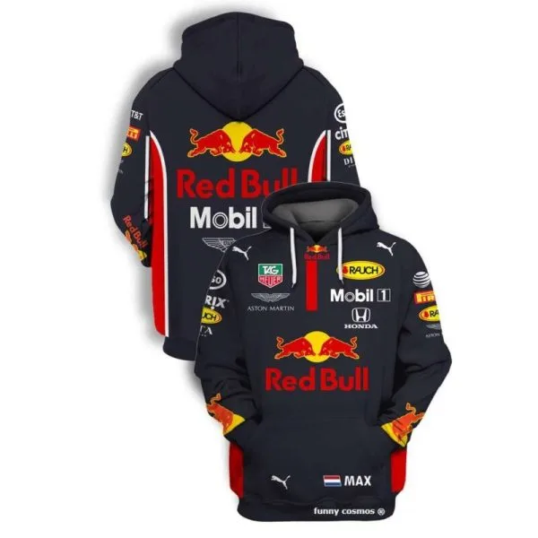 Max Verstappen Hoodie RB Racing 2020 Custom Racing Hoodie