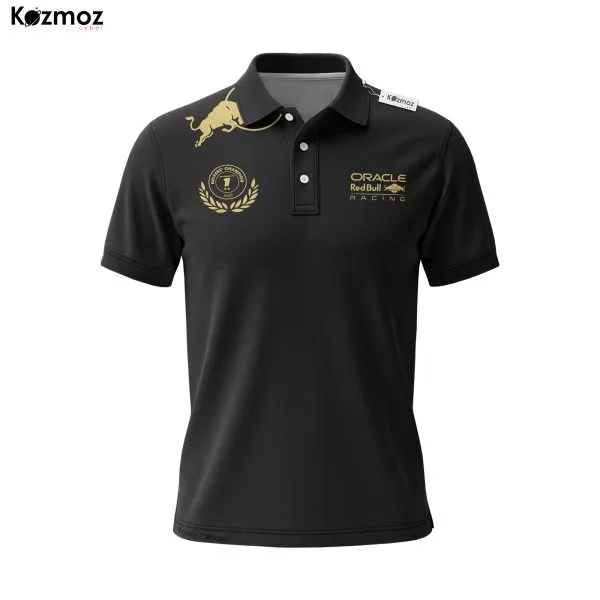 Alternative view of Max Verstappen Polo Shirt 2022 World Champion Collection - Red Bull Racing Formula Team