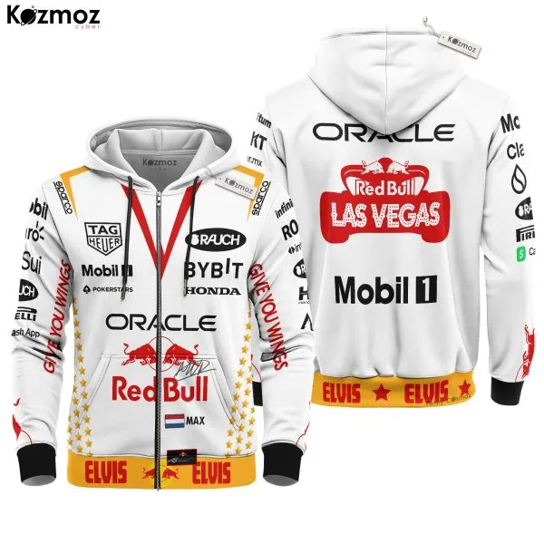Max Verstappen Racing Costume 2023 Las Vegas GP Edition - RB Racing Team - Image 4
