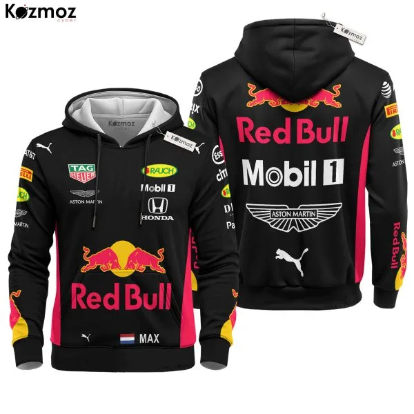 Alternative view of Max Verstappen Red Bull Racing Costume 2020 Collection - Racing Team -