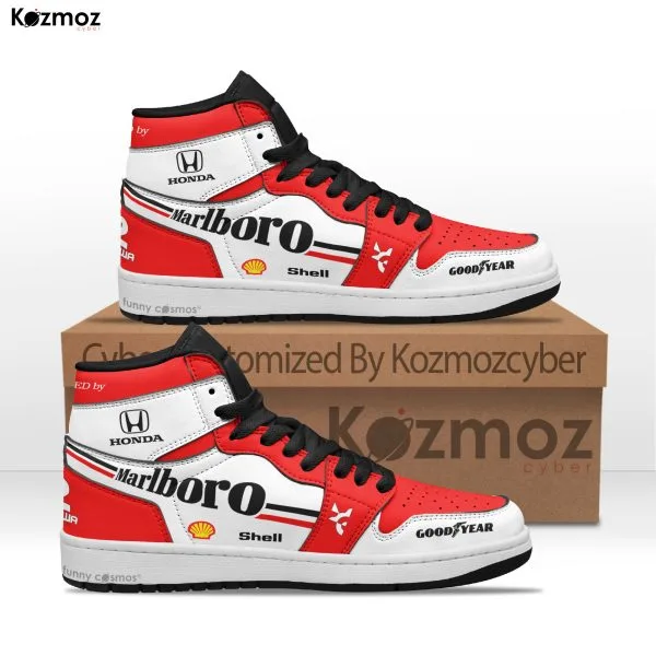 McLaren Alain Prost Custom Shoes McLaren Honda MP4-5 Livery 1989 Racing Shoes - 2
