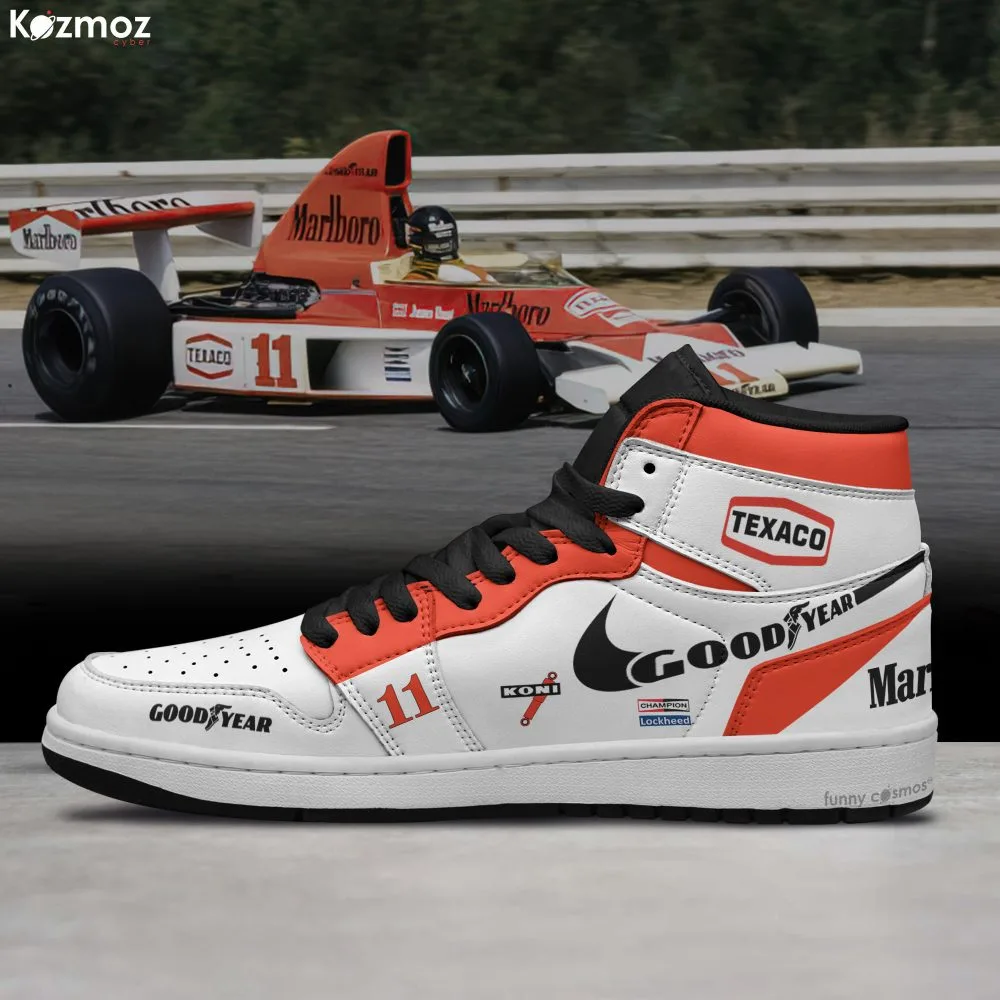 McLaren James Hunt Custom Shoes Ford M23 Livery 1976 Racing Shoes - Image 3