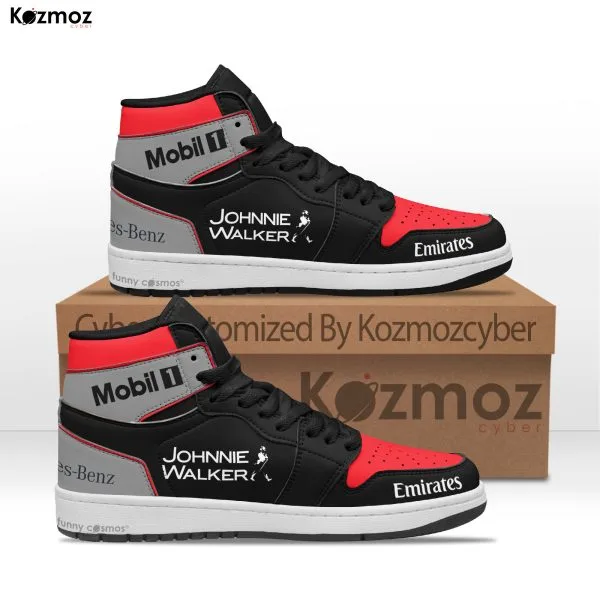 McLaren Kimi Raikkonen Custom Shoes Chrome Livery 2006 Livery MP4-21 Racing Shoes - 2