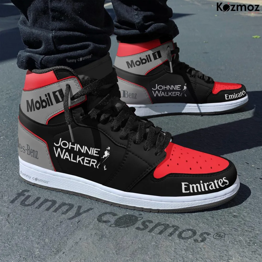 McLaren Kimi Raikkonen Custom Shoes Chrome Livery 2006 Livery MP4-21 Racing Shoes - Image 2