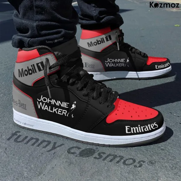McLaren Kimi Raikkonen Custom Shoes Chrome Livery 2006 Livery MP4-21 Racing Shoes - Image 2