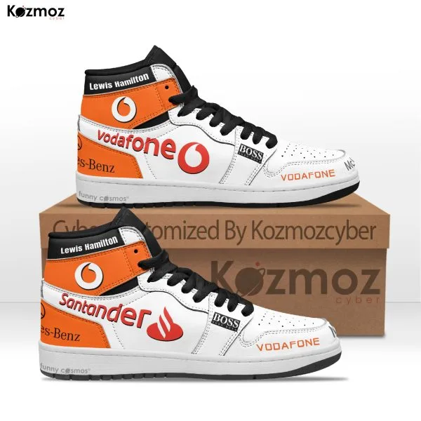 McLaren Lewis Hamilton Custom Shoes Chrome Livery 2008 Livery MP4-23 Racing Shoes - 3