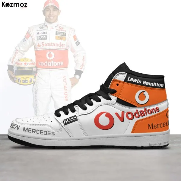 McLaren Lewis Hamilton Custom Shoes Chrome Livery 2008 Livery MP4-23 Racing Shoes - Image 3