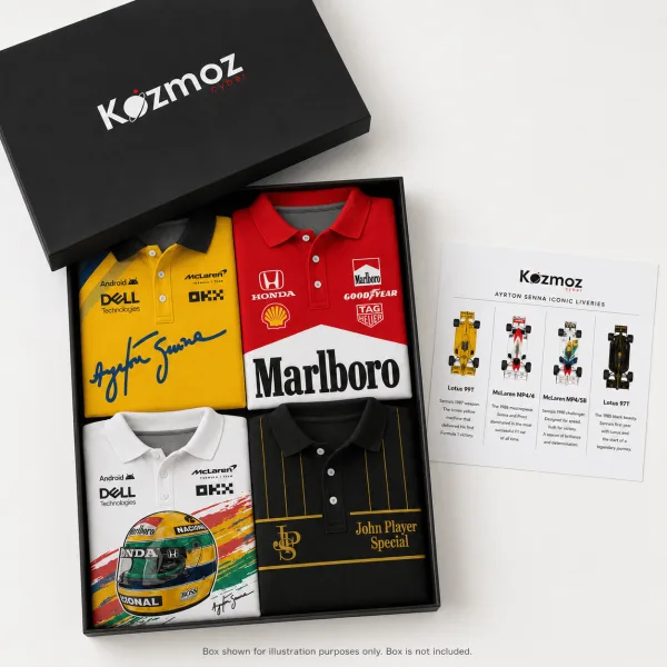 Alternative view of McLaren Senna F1 Polo Shirt Bundle - Perfect Racing Gift