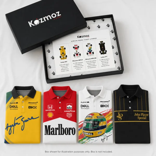McLaren Senna F1 Polo Shirt Bundle - Perfect Racing Gift