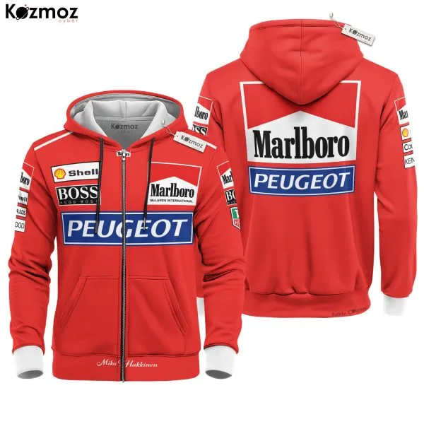 Mika Hakkinen Racing Costume OMP 1994 Collection - McLaren Racing Team - Image 3