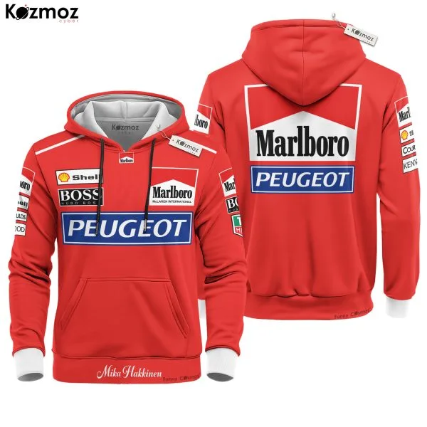 Alternative view of Mika Hakkinen Racing Costume OMP 1994 Collection - McLaren Racing Team