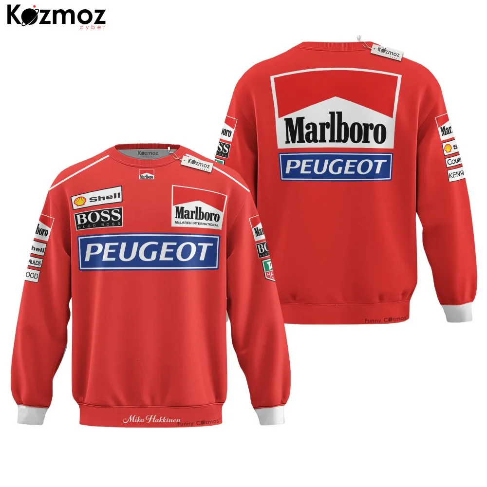 Mika Hakkinen Racing Costume OMP 1994 Collection - McLaren Racing Team - Image 4