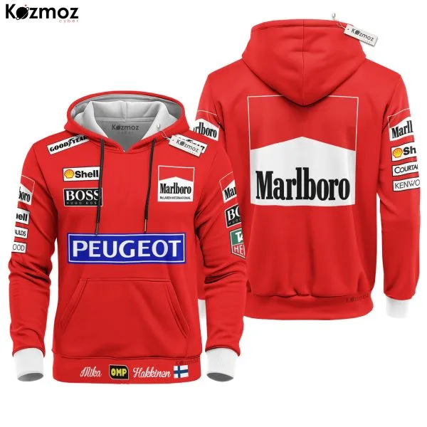Alternative view of Mika Hakkinen Racing Costume West 1998 Collection - McLaren  Racing Team -