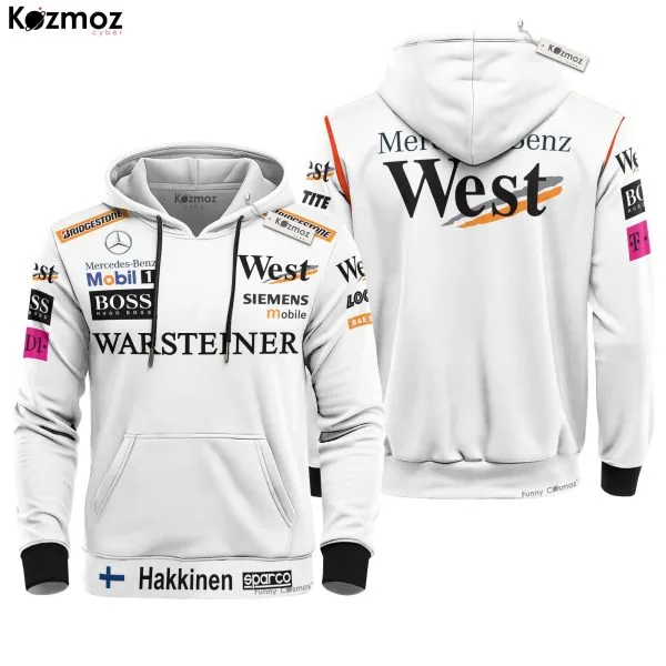 Alternative view of Mika Hakkinen Racing Costume West 2000 Collection - McLaren Racing Team