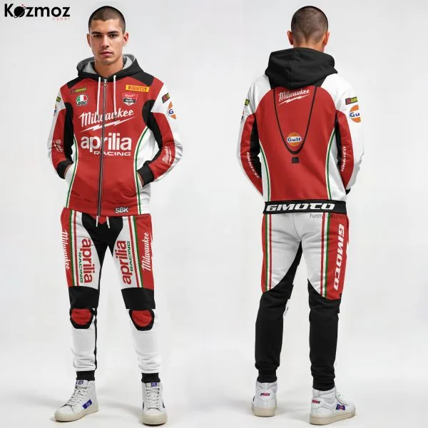 Alternative view of Milwaukee Aprilia Racing Costume - WSBK 2017