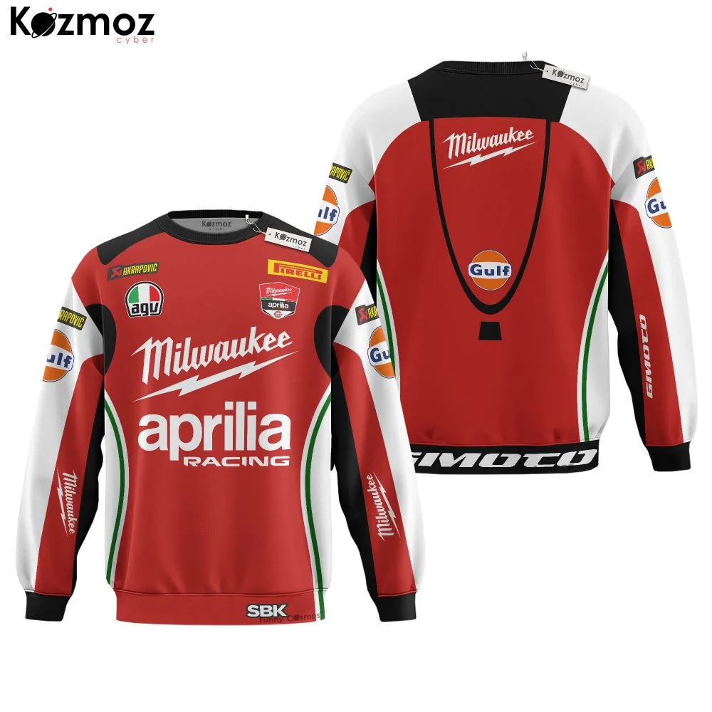 Milwaukee Aprilia Racing Costume - WSBK 2017 - Image 5