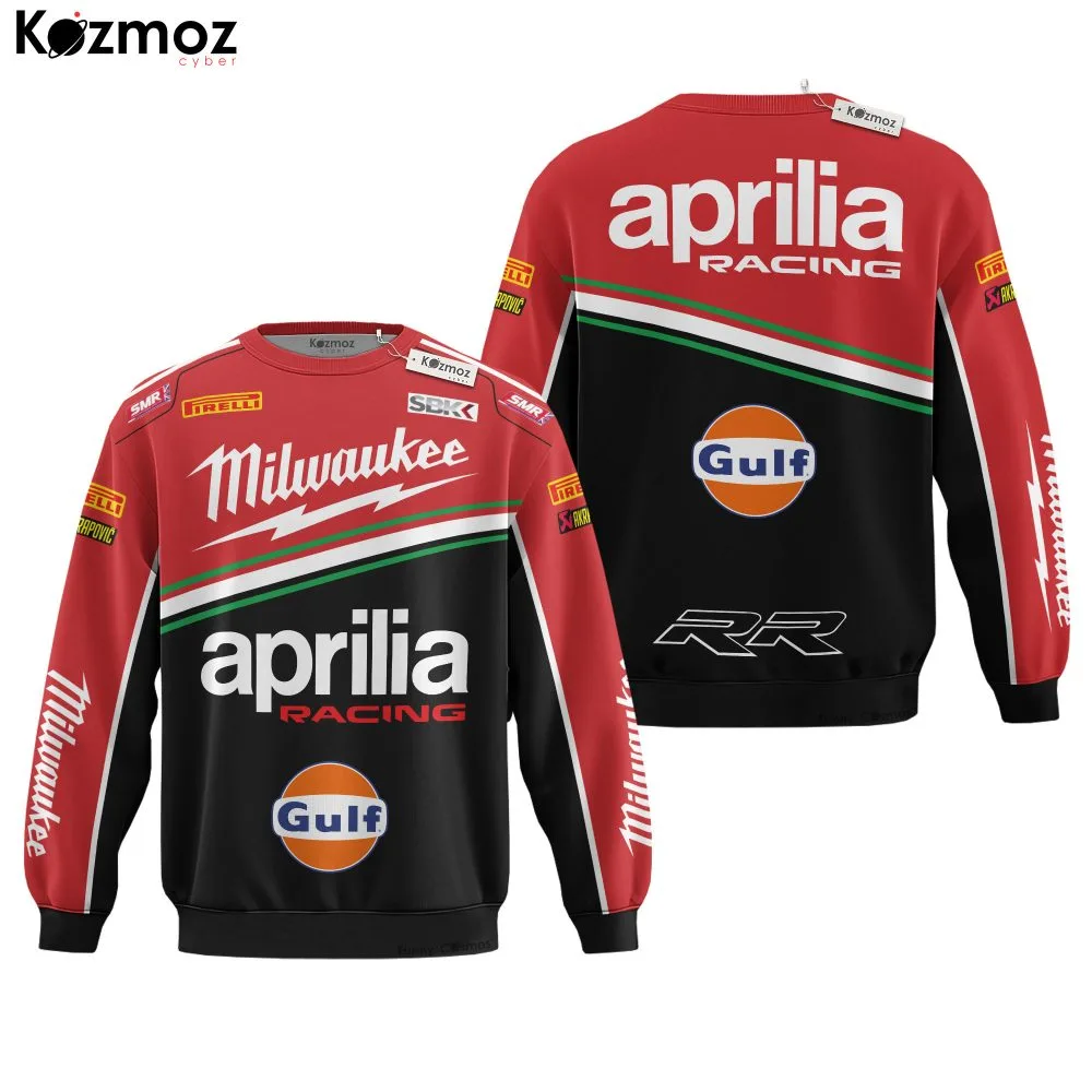 Milwaukee Aprilia Racing Costume Suit - Milwaukee Aprilia Racing WSBK - Image 5