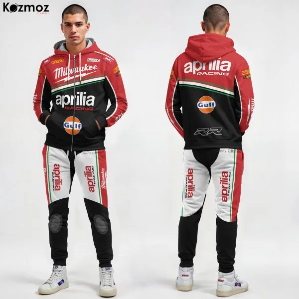 Alternative view of Milwaukee Aprilia Racing Costume Suit - Milwaukee Aprilia Racing WSBK