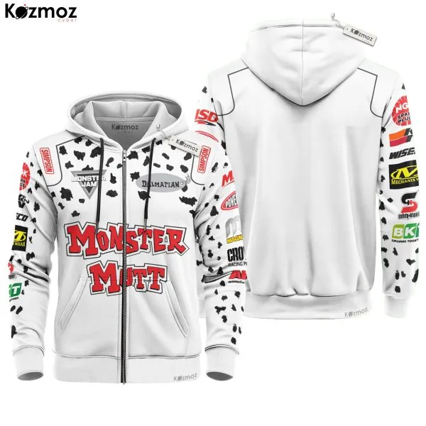 Monster Mutt Dalmatian Monster Truck Racing Costume Collection - Monster Jam Team - - Image 3
