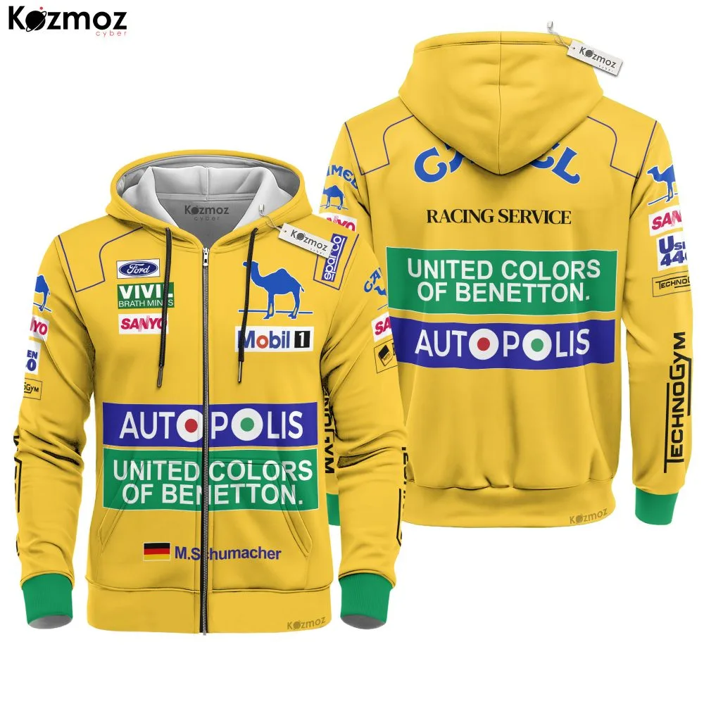 MSC FIRST WIN Racing Costume 1992 Collection - Benetton Team - Image 2