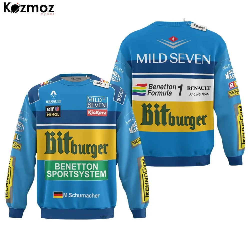 MSC Racing Costume 1995 Collection - Benetton Team - - Image 4