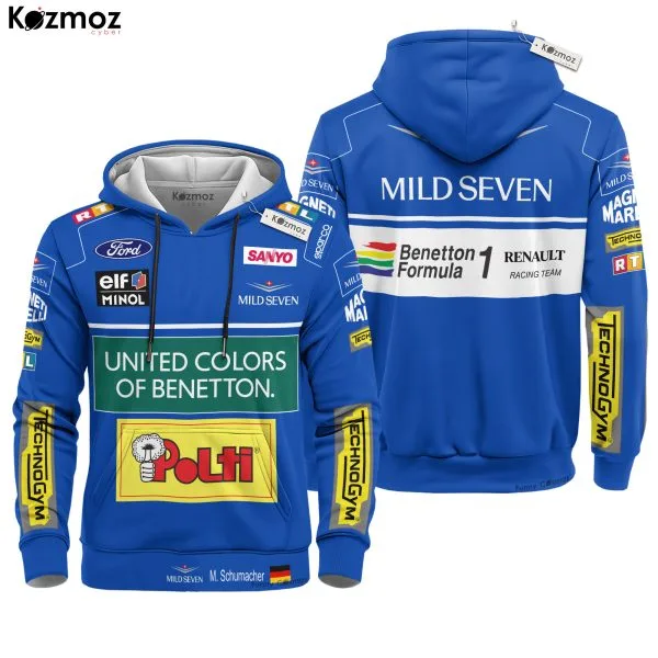 Alternative view of MSC Racing Suit 1994 Mild Seven Collection - Benetton Team