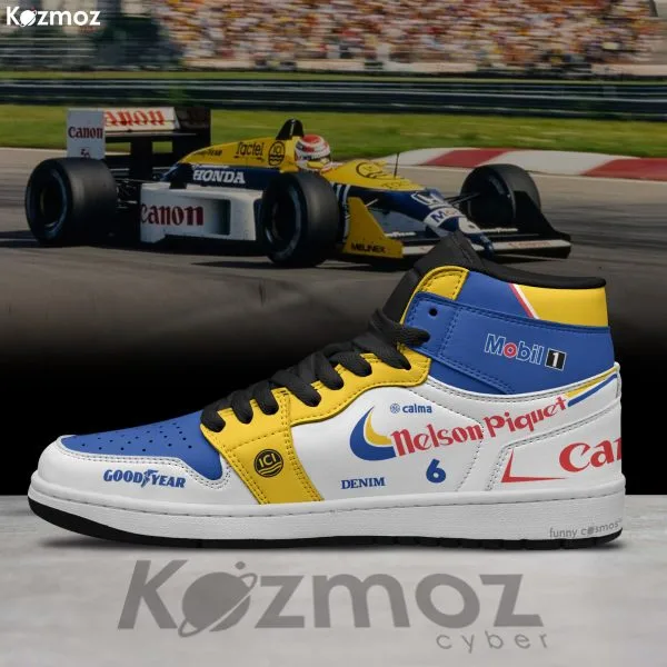Nelson Piquet 1987 Williams Honda FW11B JD Sneakers - Image 3