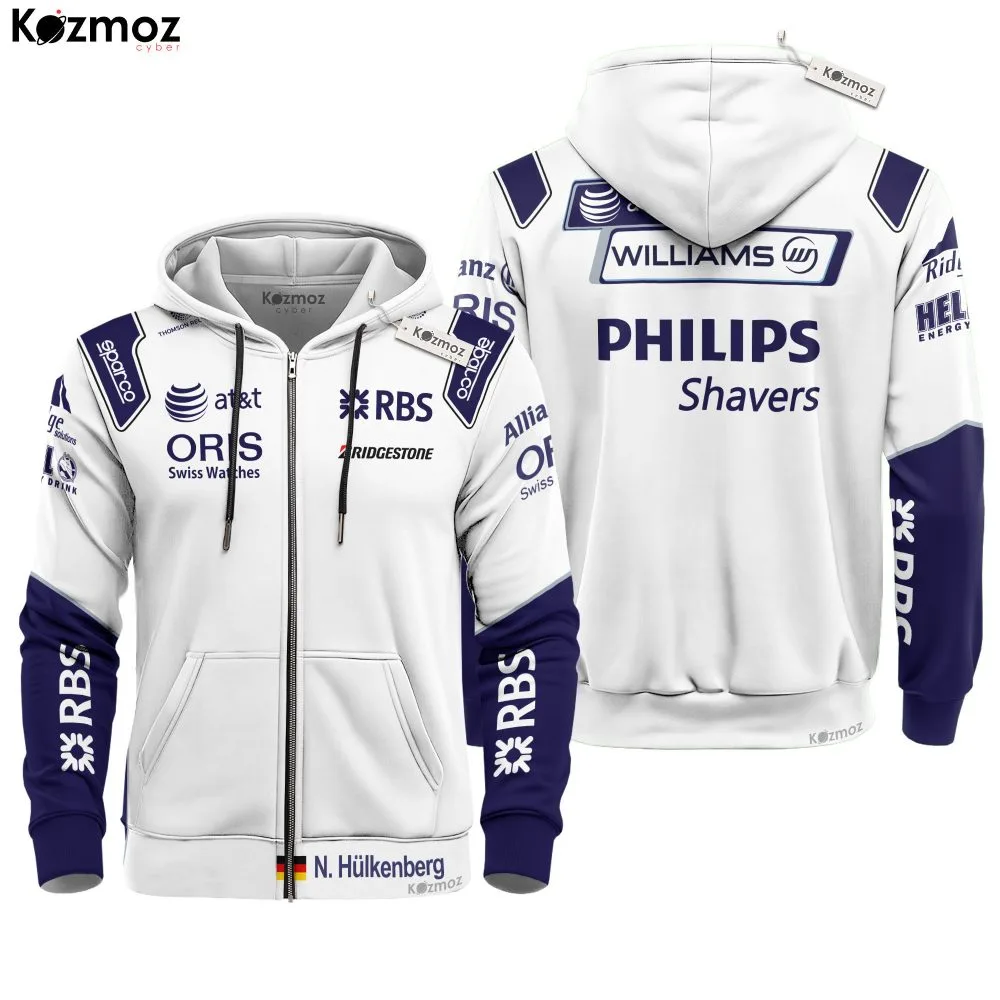 Nico Hulkenberg Racing Costume 2010s Williams  Racing Team - - Image 3