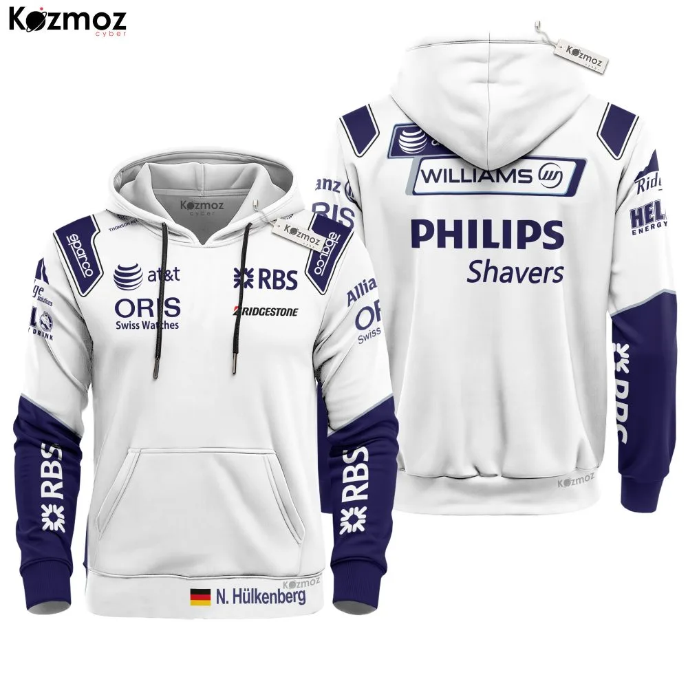 Nico Hulkenberg Racing Costume 2010s Williams  Racing Team - - Image 2