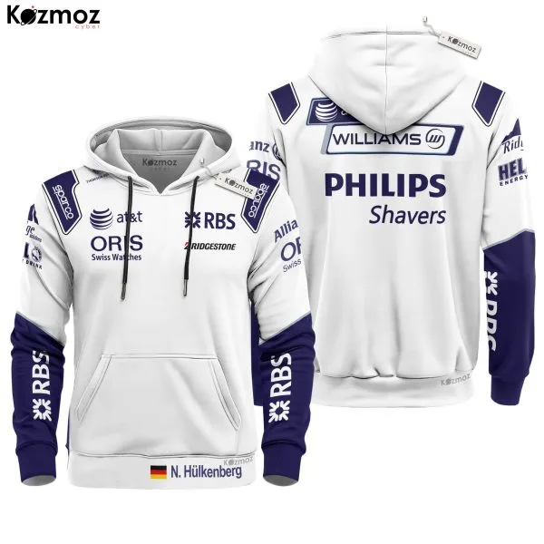 Alternative view of Nico Hulkenberg Racing Costume 2010s Williams  Racing Team -