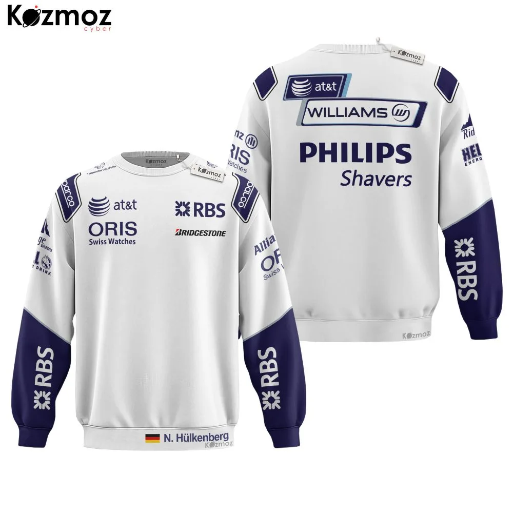 Nico Hulkenberg Racing Costume 2010s Williams  Racing Team - - Image 4