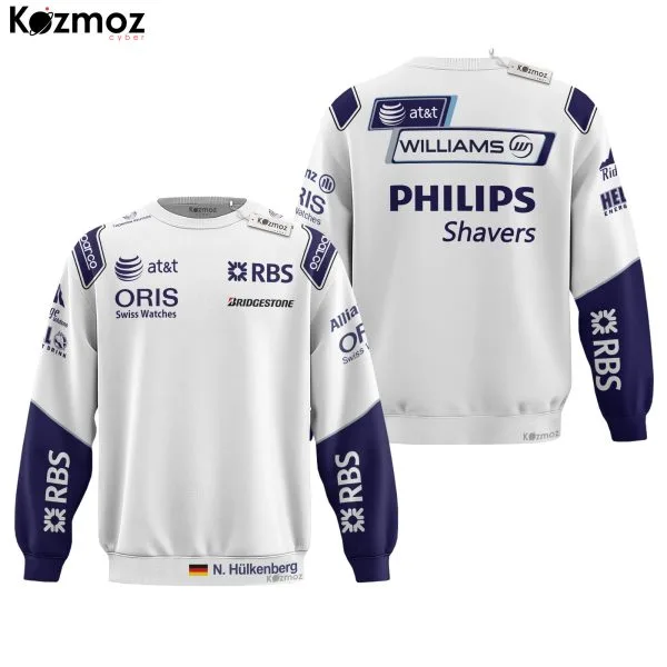 Nico Hulkenberg Racing Costume 2010s Williams  Racing Team - - Image 4