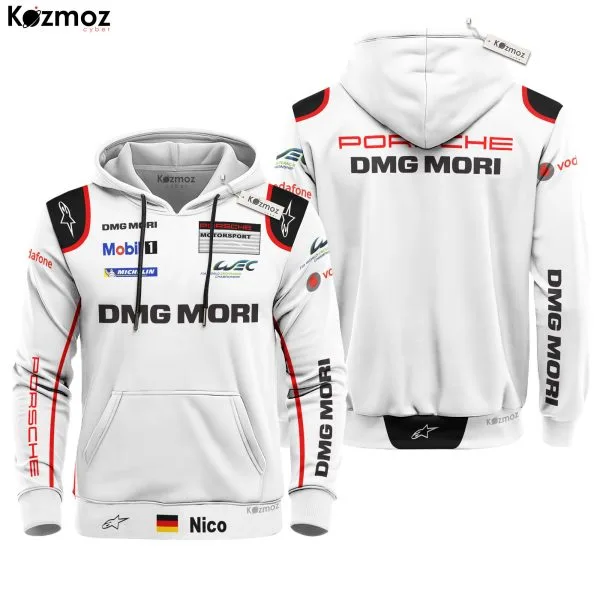 Alternative view of Nico Hulkenberg Racing Costume 2015 Le Mans 24h Race Uniform -