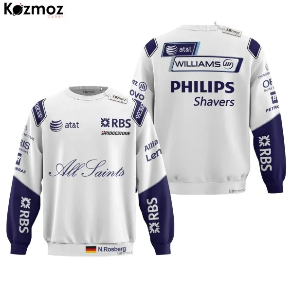 Nico Rosberg Racing Costume RBS 2008 Collection Williams  Racing Team - - Image 4