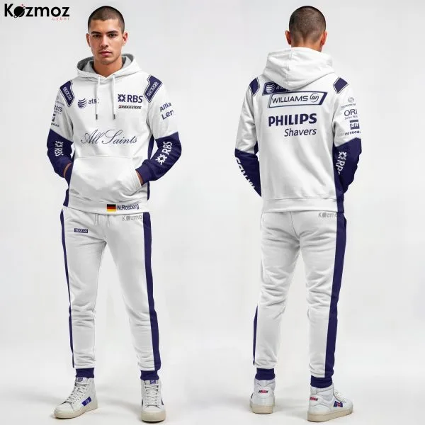Nico Rosberg Racing Costume RBS 2008 Collection Williams  Racing Team -