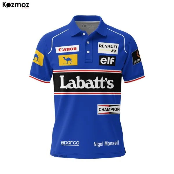 Nigel Mansell Racing Costume 1992 Williams Racing Team - - Image 6
