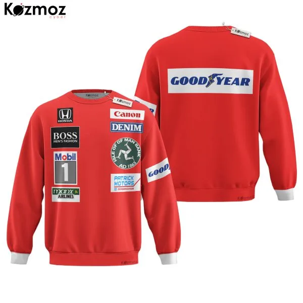 Nigel Mansell Racing Suit 1985 European GP Collection - Canon Williams Honda  Team - Image 4