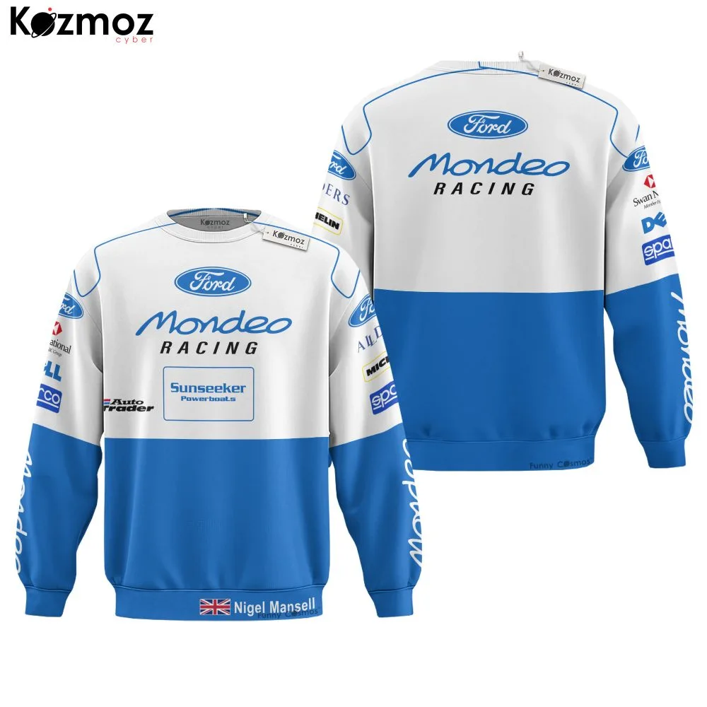 Nigel Mansell Racing Suit Ford Mondeo 1998 Collection - BTCC Ford Racing Team - Image 4