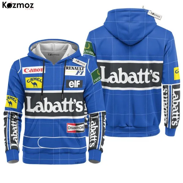 Alternative view of Nigel Mansell Renault Race Suit 2018 Collection - Racing Team -