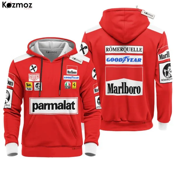Alternative view of Niki Lauda Racing Costume Parmalat 1976 Collection SF Racing Team