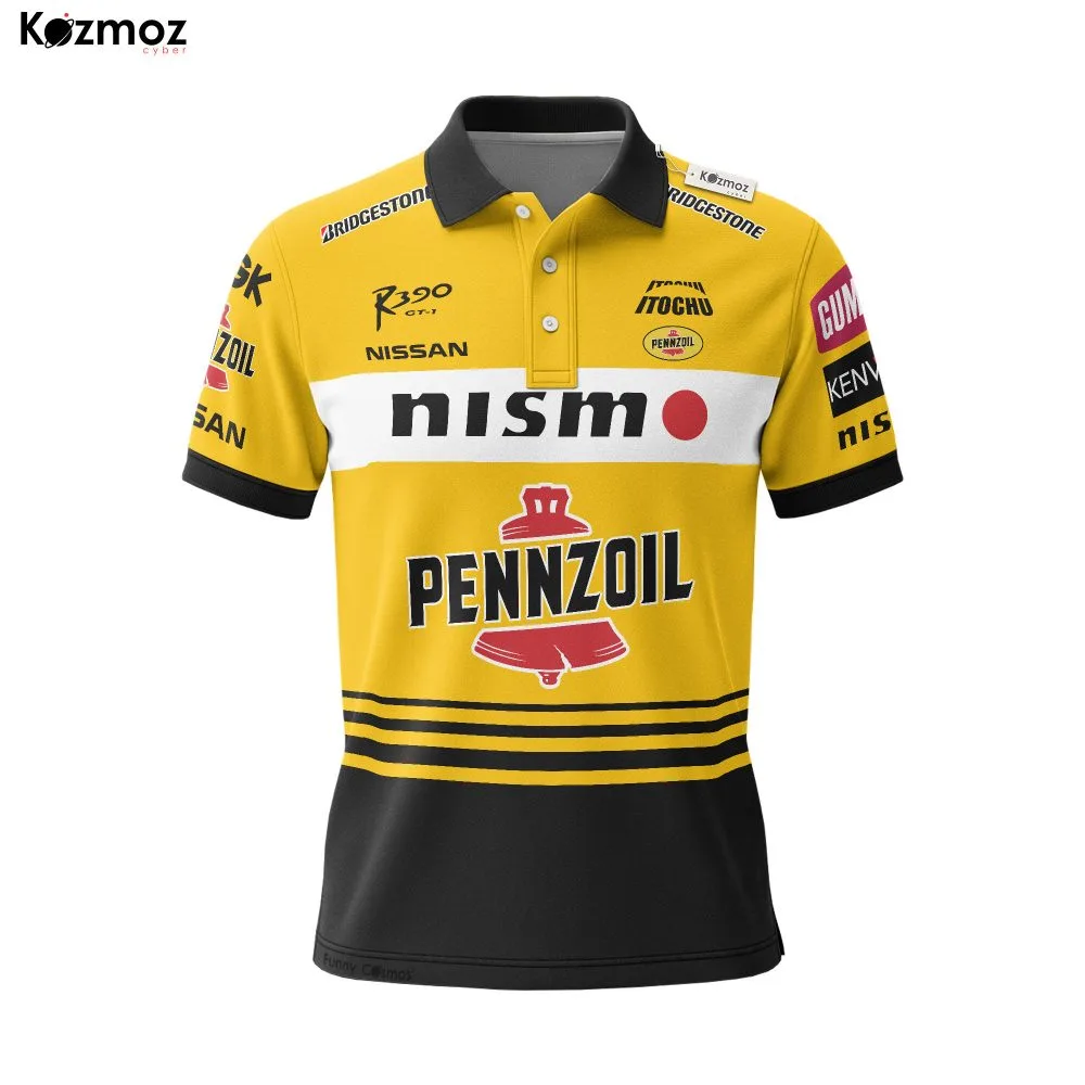 Nissan R390 GT1 Nismo Pennzoil Racing Polo - Image 2
