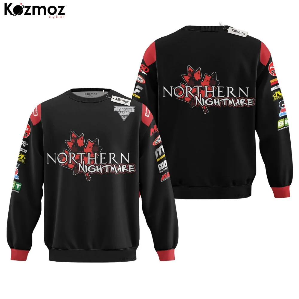 Northern Nightmare Monster Truck Racing Costume Collection - Monster Jam Racing Team - - Image 4