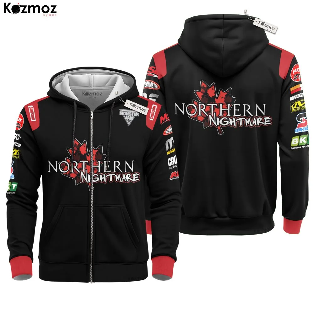 Northern Nightmare Monster Truck Racing Costume Collection - Monster Jam Racing Team - - Image 3