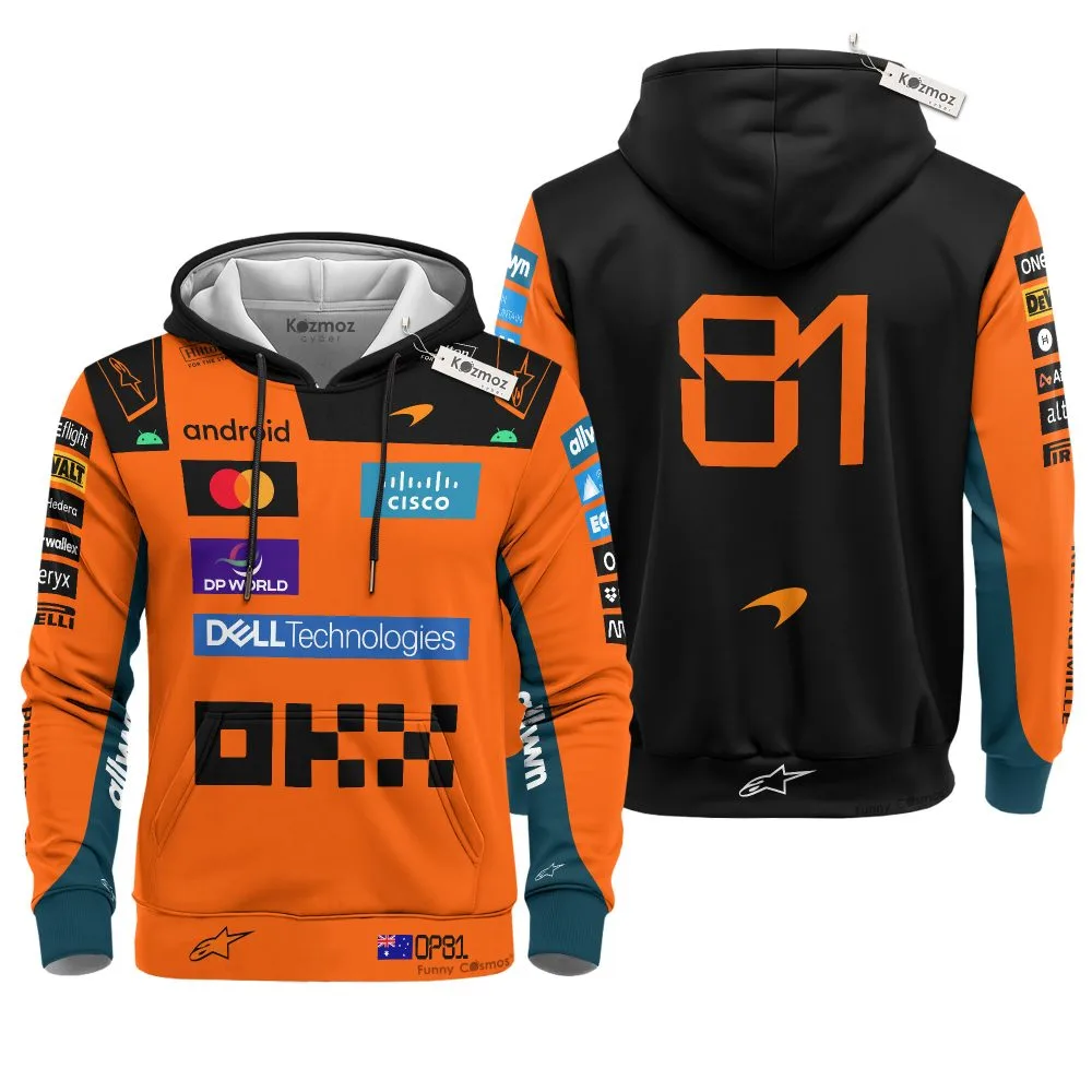 Oscar Piastri 2026 McLaren Team F1 Costume Racing Suit - Image 3