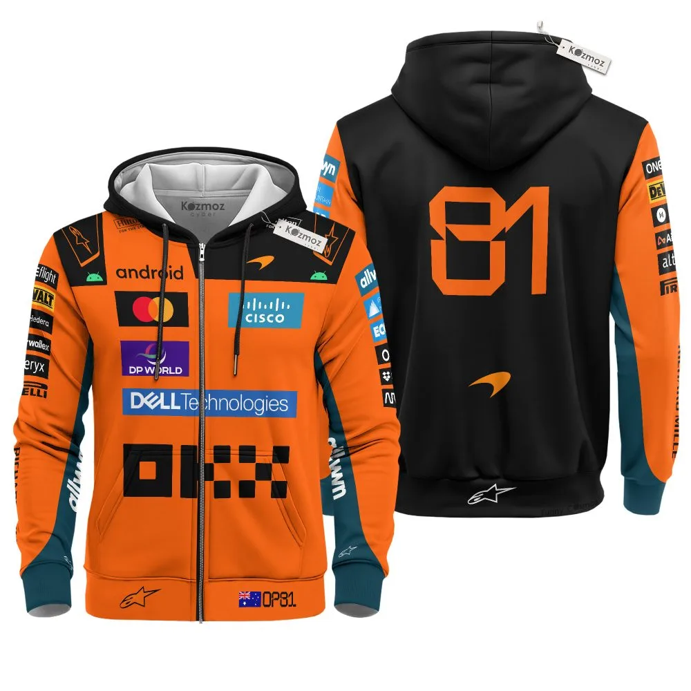 Oscar Piastri 2026 McLaren Team F1 Costume Racing Suit - Image 4