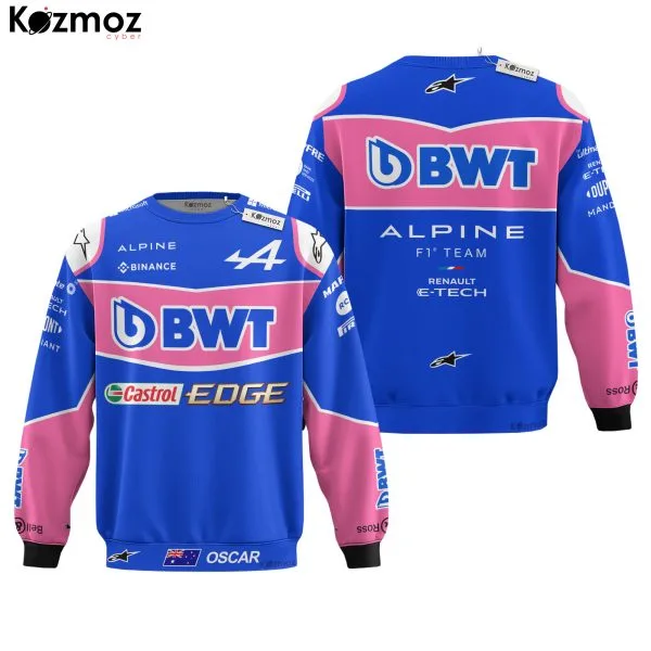 Oscar Piastri Racing Costume 2022 Collection - BWT Alpine  Racing Team - Image 4