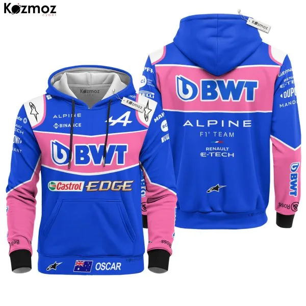 Alternative view of Oscar Piastri Racing Costume 2022 Collection - BWT Alpine  Racing Team