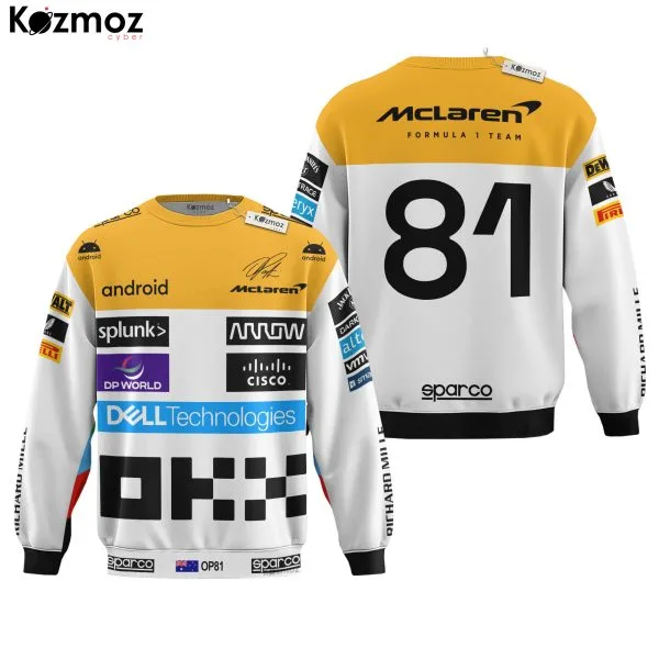 Oscar Piastri Racing Costume 2023 New Maclaren Silverstone Collection - McLaren  Racing Team - Image 4