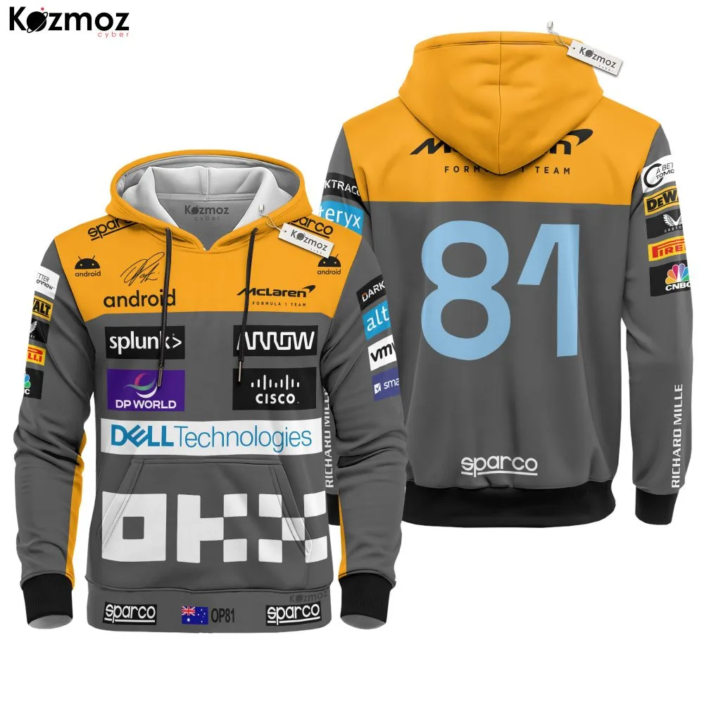 Oscar Piastri Racing Costume 2023 Signed Rookie Year Collection - McLaren  Racing Team - Image 2