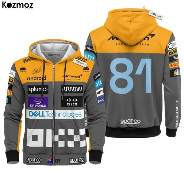 Oscar Piastri Racing Costume 2023 Signed Rookie Year Collection - McLaren  Racing Team - Image 3